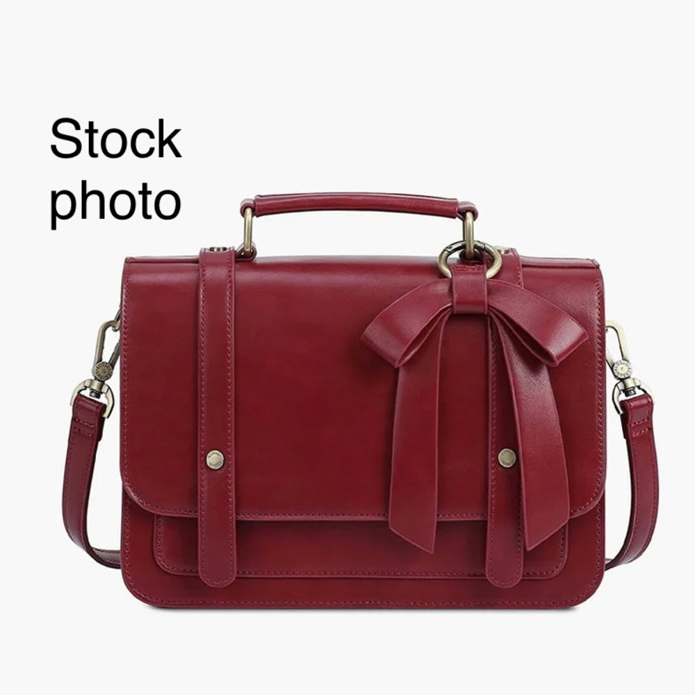 Ecosusi Summer Garden Romance- Bow Small Briefcase